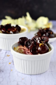 BAKED MASCARPONE is a healthier and easier version of creme brûlée with a gorgeously decadent creamy custard but without the hassles of making a custard. It's the easiest dessert you'll ever make! | Plus Ate Six